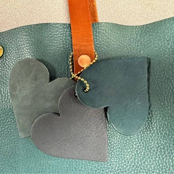 KMM Italian Blue (Teal) Tote and Charms - Picture 6 of 6